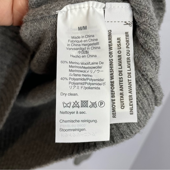 J.Crew Rugged Merino Wool Half-Zip Sweater - Picture 6 of 6